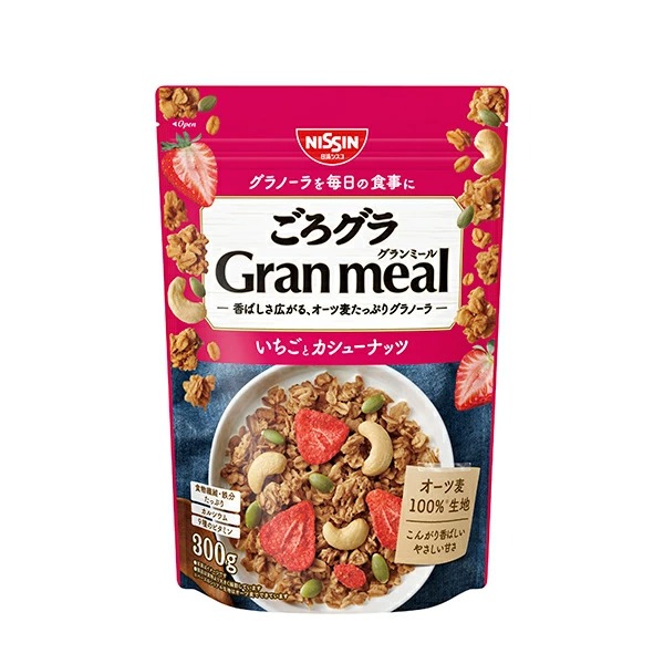 シスコ ごろグラ Granmeal いちご 300g×8個入り 2ケースセット (計16個)