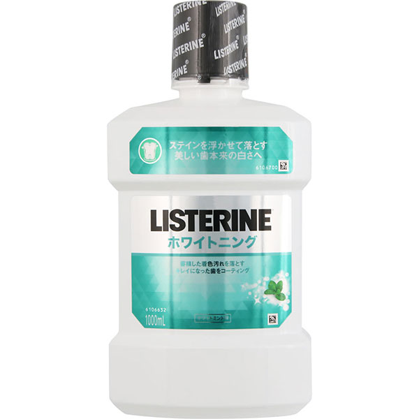 リステリン ホワイトニング(1000mL) ×6個(1ケース)