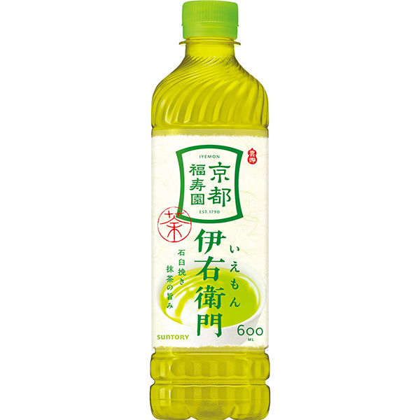 サントリー　緑茶伊右衛門 600ml×24本入り(1ケース)（KT）
