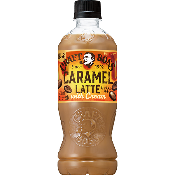 サントリー クラフトボス キャラメルラテ 500ml×24本 (1ケース)