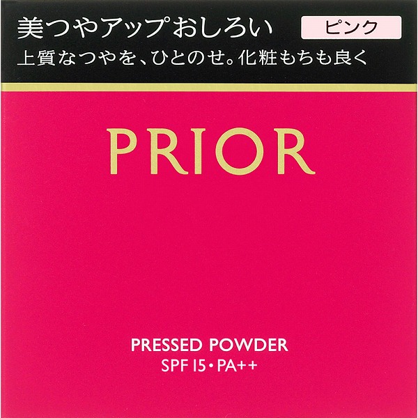 プリオール 美つやアップおしろい ピンク 9.5g