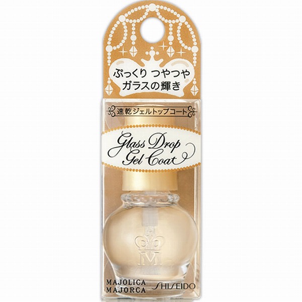 資生堂 マジョリカ マジョルカ ガラスドロップジェルコート 9mL
