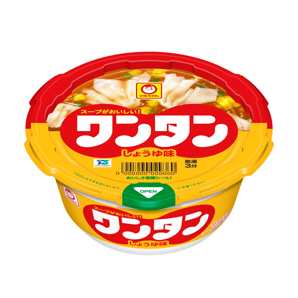 マルちゃん ワンタン しょうゆ味 32g×12個入り (1ケース) 
