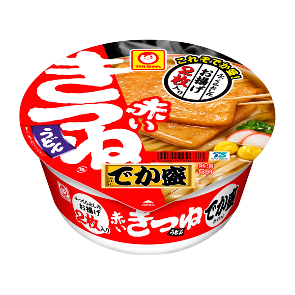 マルちゃん 赤いきつねうどんでか盛 東 136g×12個入り (1ケース)