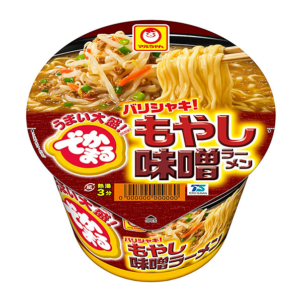 マルちゃん でかまるバリシャキ！もやし味噌ラーメン 161g×12個入り(1