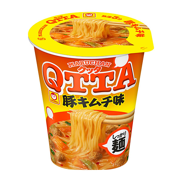 ＭＡＲＵＣＨＡＮ　ＱＴＴＡ豚キムチ味 76g×12個入り(1ケース)（KT）