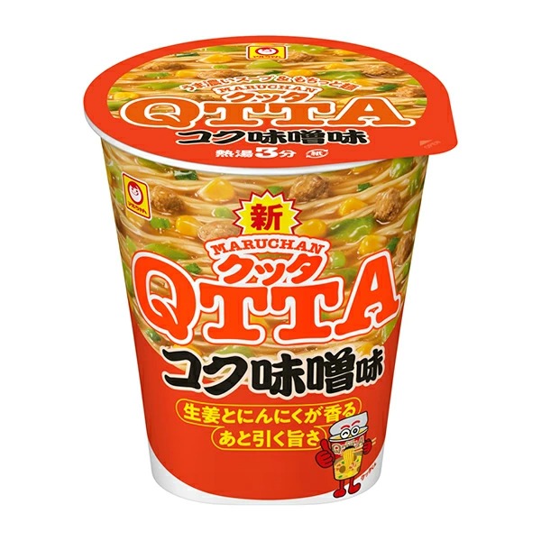 MARUCHAN QTTA コク味噌味 82g×12個 (1ケース)