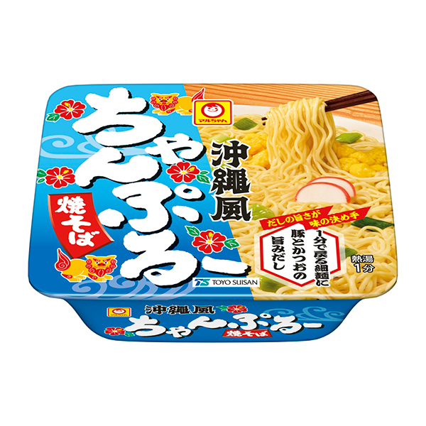 マルちゃん 沖縄風ちゃんぷるー焼そば 107g×12個 (1ケース)