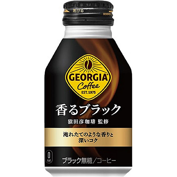 超極レア品 熟成 カンボジア産 黄熟香 ジョージア 香るブラック ボトル 260ml×24本入り (1ケース)(KR)
