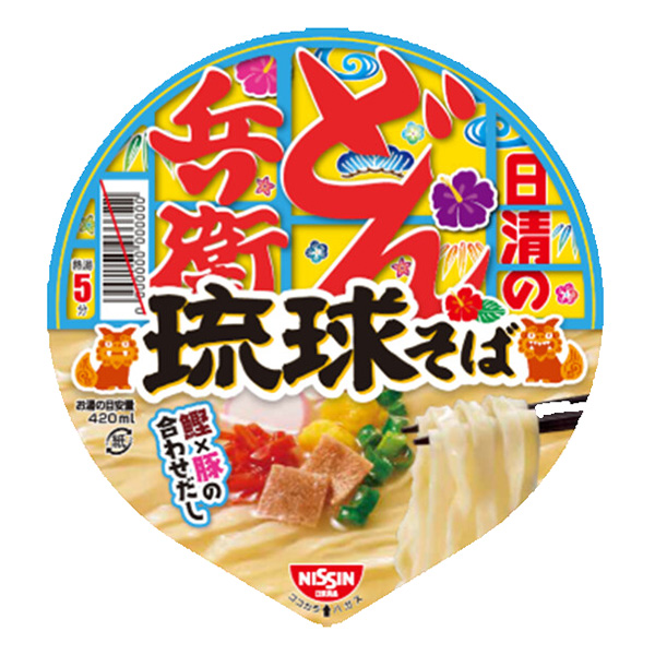 日清のどん兵衛 琉球そば 79g×12個 (1ケース)