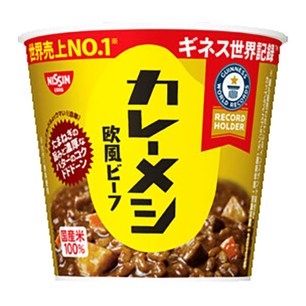 日清カレーメシ 欧風ビーフ 89g×6個 (1ケース)