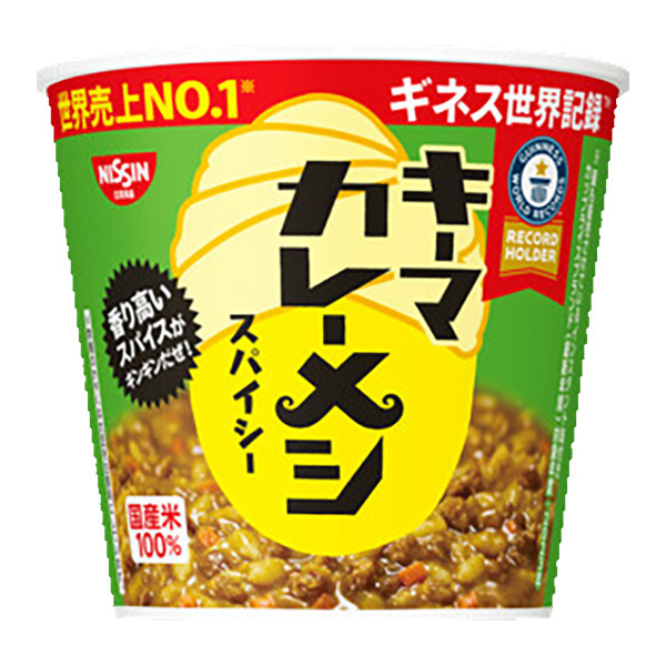 日清キーマカレーメシ スパイシー 89g×6個 (1ケース)