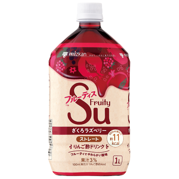 ミツカン フルーティスざくろラズベリーストレート 1000ml×6本入り ミツカン フルーティスざくろラズベリーストレート 1000ml×6本入り