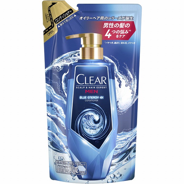 クリア ブルーエナジー 4x スカルプコンディショナー つめかえ用 280g