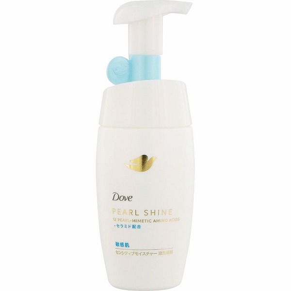 ダヴ パールシャイン 敏感肌 センシティブモイスチャー 泡洗顔料 ポンプ 170mL