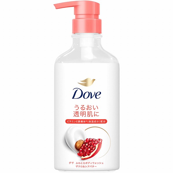 ダヴ ふわとろボディウォッシュ ザクロ＆シアバター ポンプ 450g