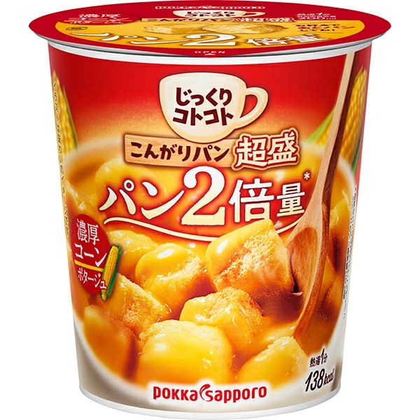じっくりコトコトこんがりパン濃厚コーンポタージュカップB 26.1g×24