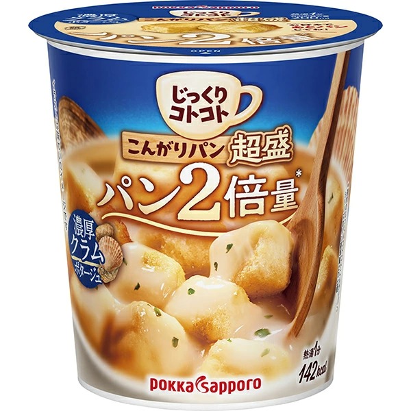 じっくりコトコト こんがりパン超盛濃厚クラムポタージュカップ 33.1g