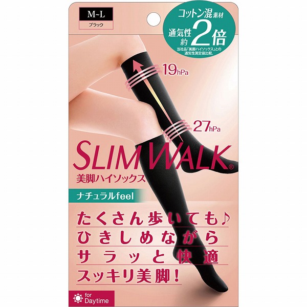 【新品未開封】メディカルスリムソックス ベージュ ブラック S-M 2枚セット 新品未開封】メディカルスリムソックス ベージュ ブラック S-M 2枚