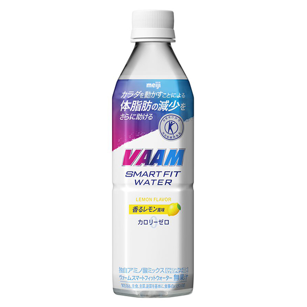 ヴァームスマートフィットウォーター 香るレモン風味 500ml×24本入り【特定保健用食品】