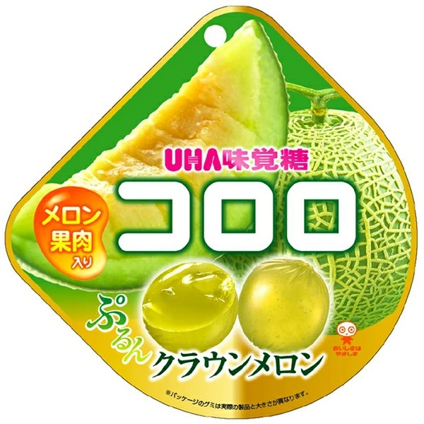 UHA味覚糖 コロロ クラウンメロン 40g×72個入り (1ケース)