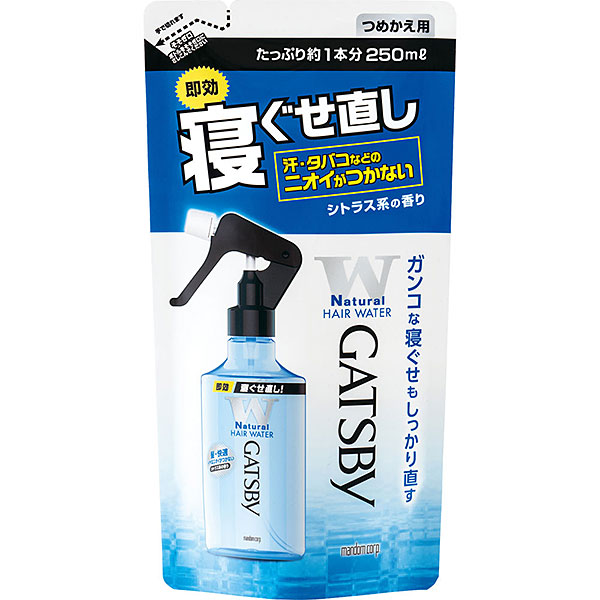 ギャツビー 寝ぐせ直しウォーター つめかえ用　250ml