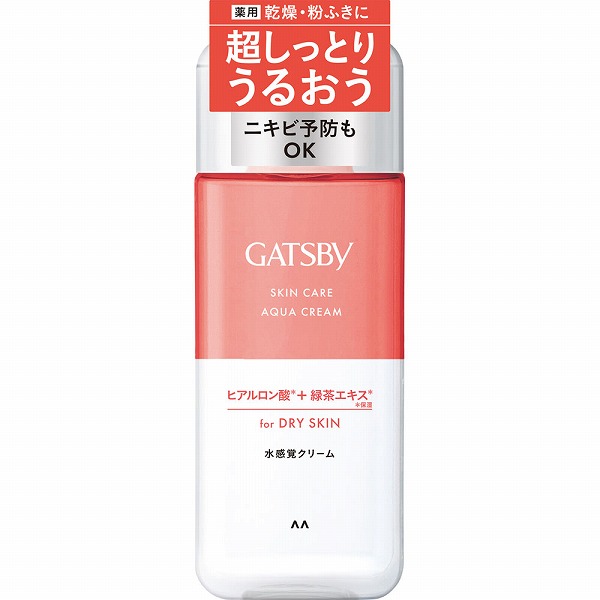ギャツビー 薬用スキンケアアクアクリーム 200mL【医薬部外品】