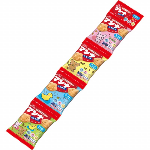 マンナビスケットおやつパック 52g（13g×4袋）× 15個入(1ケース)