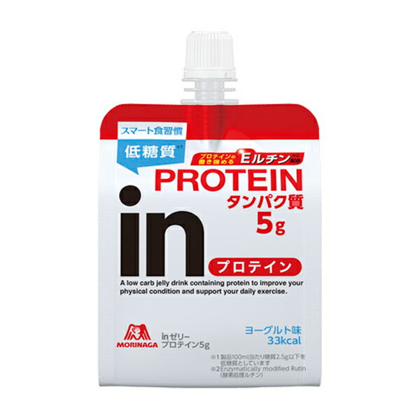 ｉｎゼリー プロテイン 180g×36個入り