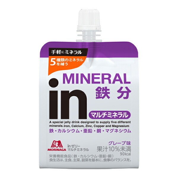 ｉｎゼリー マルチミネラル 180g×36個入り