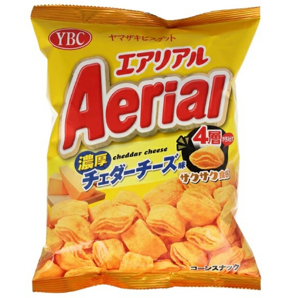 YBC エアリアル濃厚チェダーチーズ味 65g×12個(1ケース)