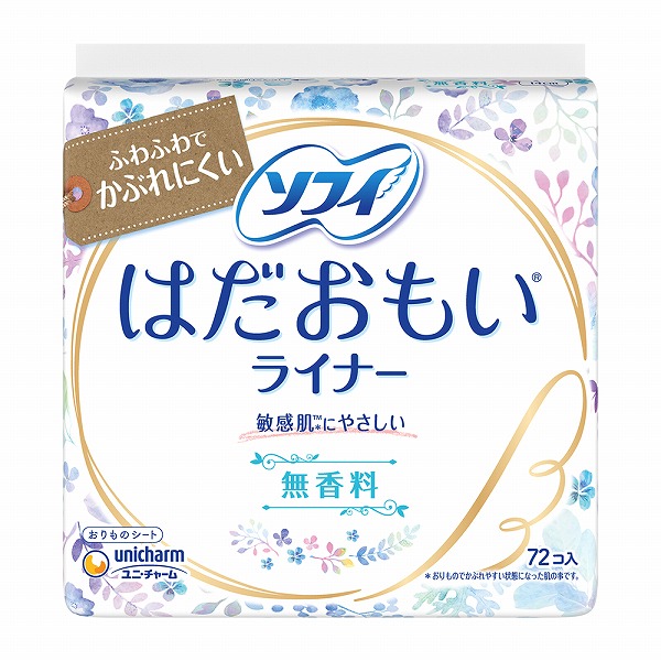 ソフィ はだおもい ライナ－ 無香料 72枚×3パック