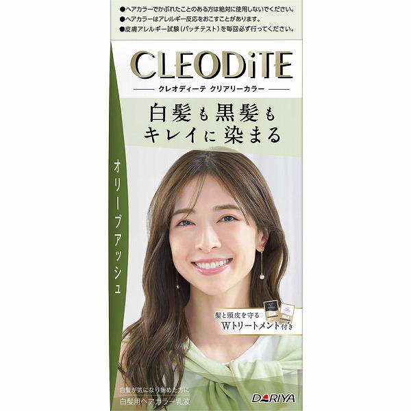 クレオディーテ クリアリーカラー（白髪用） オリーブアッシュ【医薬部外品】