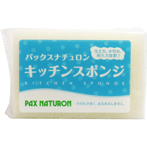 パックスナチュロン キッチンスポンジナチュラル 1個