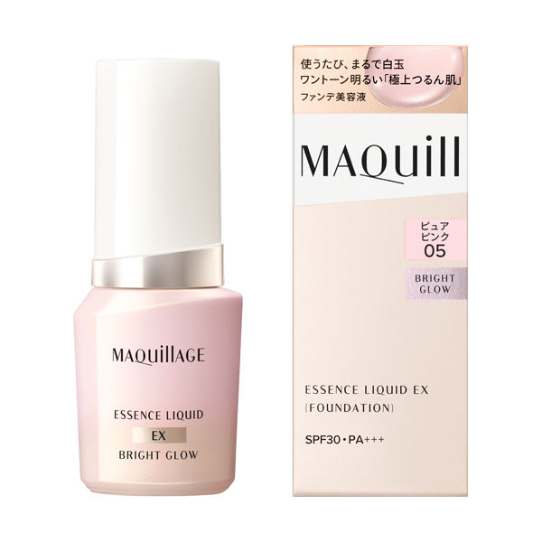 資生堂 マキアージュ エッセンスリキッド EX ブライトグロウ ピュアピンク05 24mL