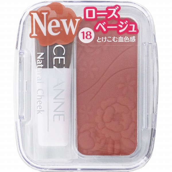 ナチュラル チークN 18 ローズベージュ 4.0g