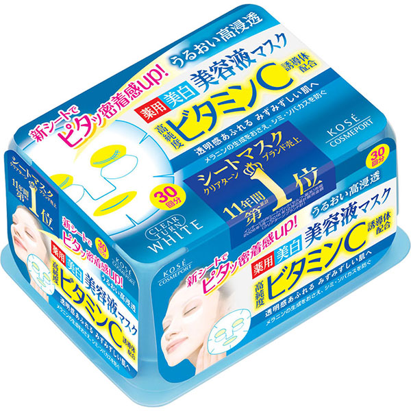 クリアターン エッセンスマスク（ビタミンC）(30枚)【医薬部外品】