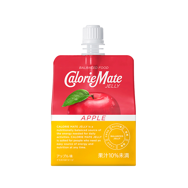 カロリーメイトゼリーアップル味 215g×24個 (1ケース)