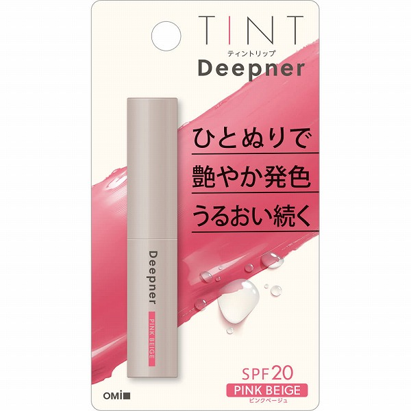 近江兄弟社メンタームディープナーリップカラー ピンクベージュ 2.3g