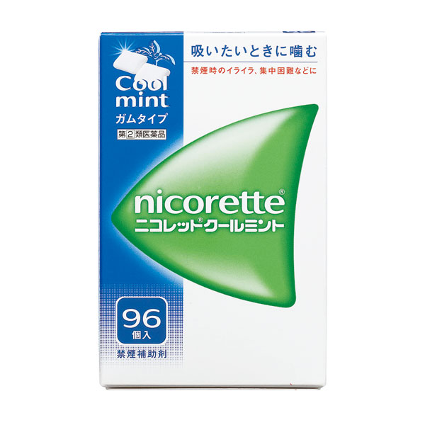 ★ニコレットクールミント(96個入)【指定第2類医薬品】