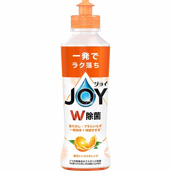 固形洗剤 オレンジの香り 5個入り 除菌ジョイコンパクト 贅沢シトラスオレンジの香り 本体 170mL