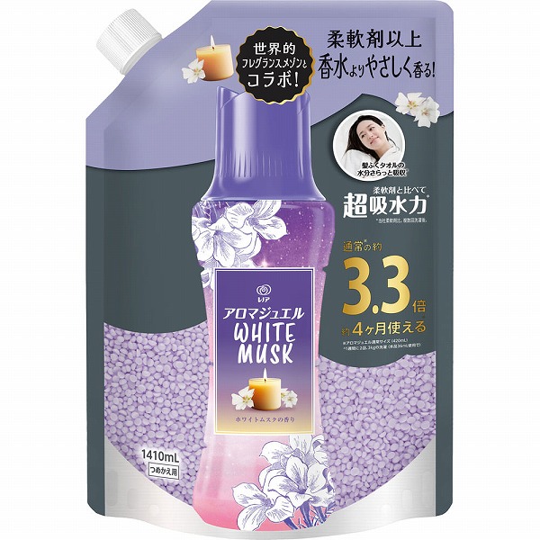 レノアアロマジュエル ホワイトティーの香り つめかえ用超特大