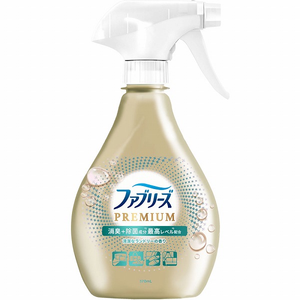 ファブリーズＷ除菌+消臭 プレミアム 清潔なランドリーの香り 370mL