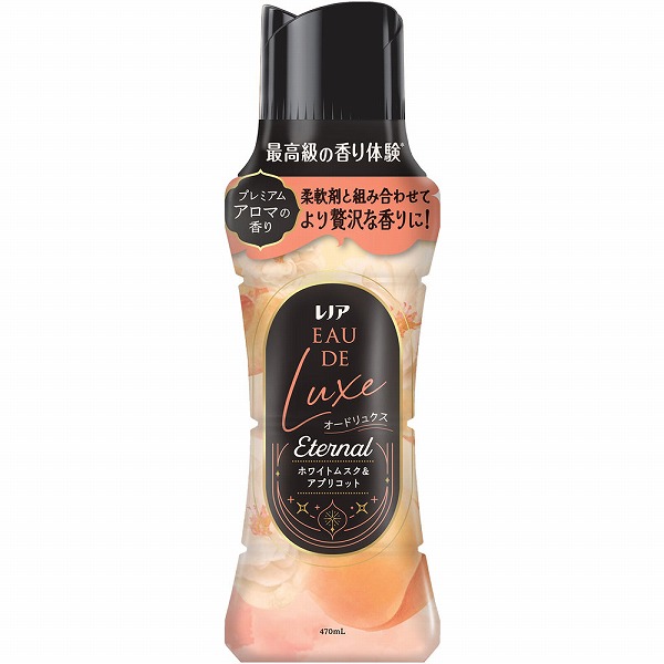 レノアオードリュクスアロマジュエル エターナルホワイトムスク＆アプリコットの香り本体  470mL