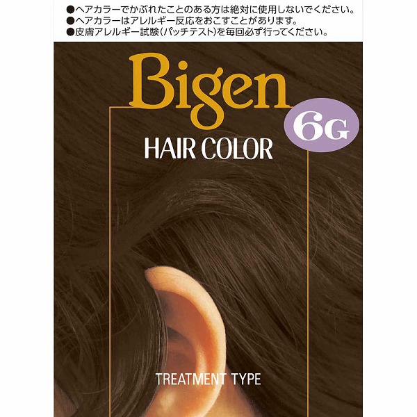 ビゲン ヘアカラー 6G 自然な褐色【医薬部外品】