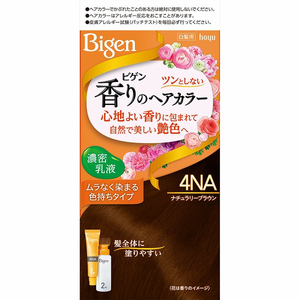 ビゲン 香りのヘアカラー 乳液 4NA ナチュラリーブラウン 1個【医薬部外品】