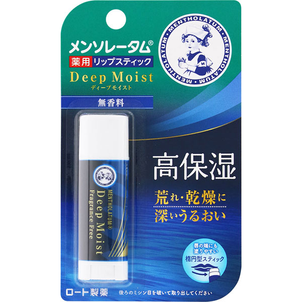 【医薬部外品】メンソレータム ディープモイスト 無香料(4.5g)