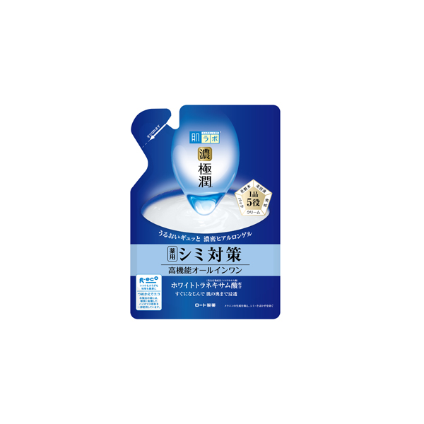 肌ラボ 極潤美白パーフェクトゲルつめかえ用 80g(医薬部外品)