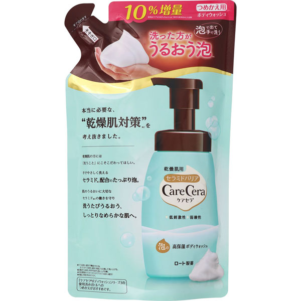 ケアセラ APフェイス＆ボディ乳液 大容量 つめかえ用 370ml