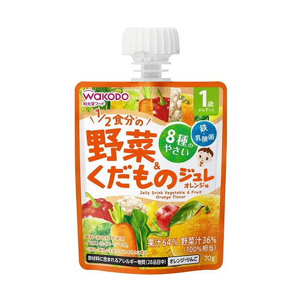 MYジュレドリンク1/2食分の野菜くだものオレンジ 70g×24個